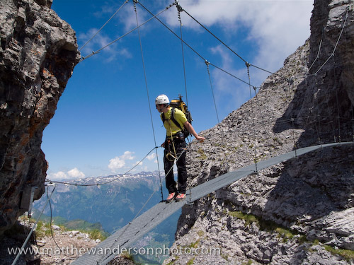 Braunwald Klettersteig Bridge